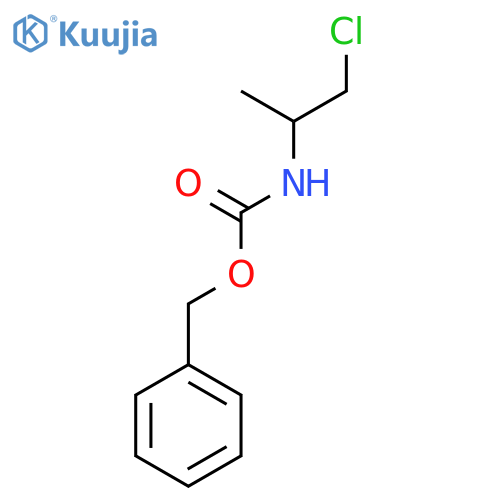 (S)-Benzyl (1-chloropropan-2-yl)carbamate structure