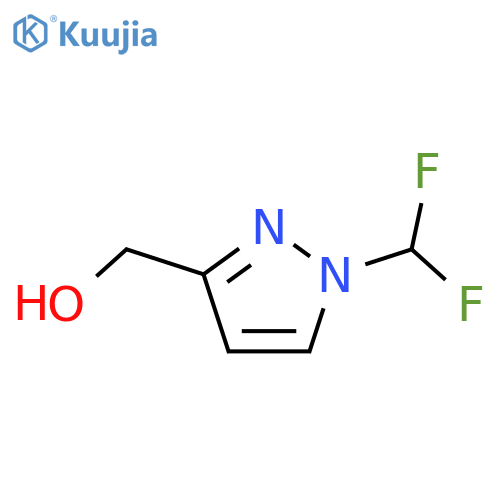 1-(Difluoromethyl)-1H-pyrazol-3-ylmethanol structure