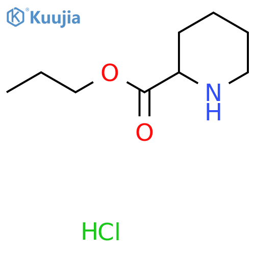 Propyl piperidine-2-carboxylate hydrochloride structure