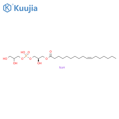 1-(10Z-Heptadecenoyl)-sn-glycero-3-phospho-(1'-rac-glycerol) Sodium Salt structure