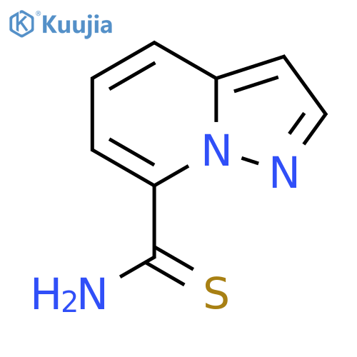 pyrazolo1,5-apyridine-7-carbothioamide structure