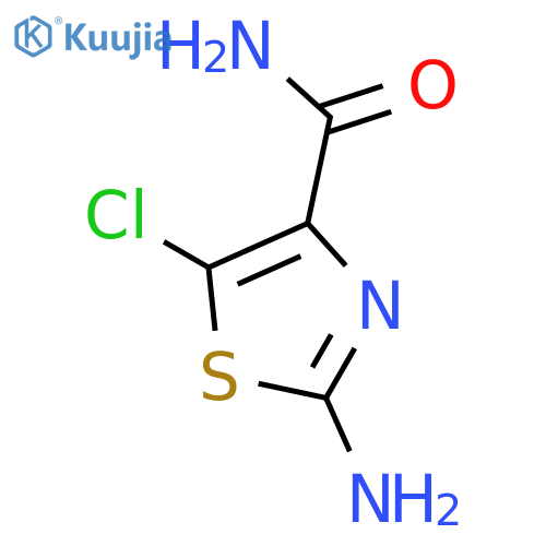 2-Amino-5-chlorothiazole-4-carboxamide structure