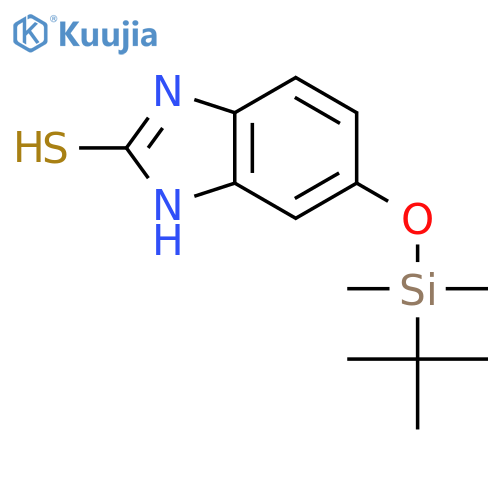 5-(tert-Butyldimethylsilyl)oxy-2-mercaptobenzimidazole structure