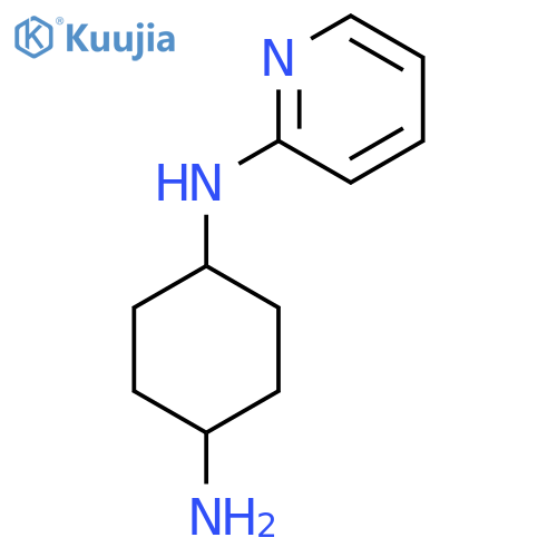 N1-(pyridin-2-yl)cyclohexane-1,4-diamine structure