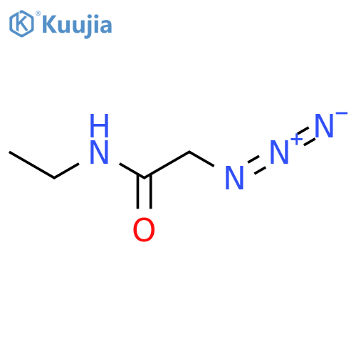 2-Azido-N-ethylacetamide structure