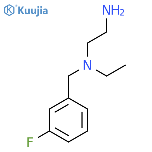 (2-aminoethyl)(ethyl)(3-fluorophenyl)methylamine structure