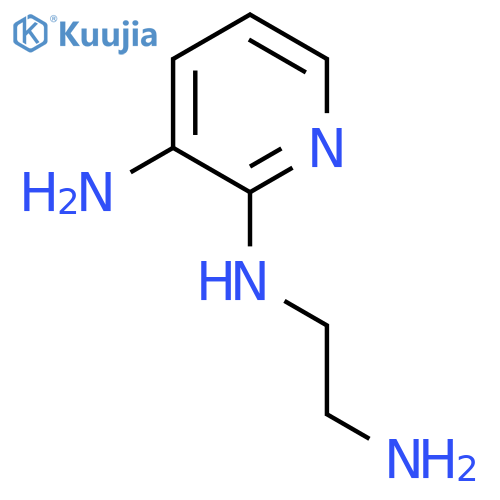 2-N-(2-Aminoethyl)pyridine-2,3-diamine structure