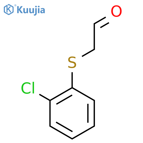 2-[(2-Chlorophenyl)sulfanyl]acetaldehyde structure