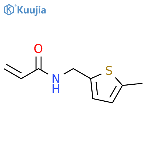 N-[(5-Methyl-2-thienyl)methyl]-2-propenamide structure