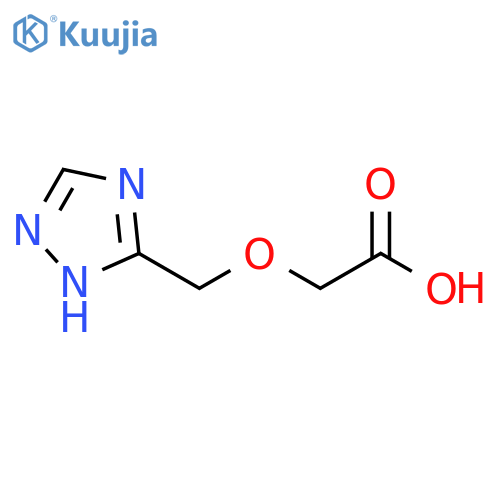 2-(4H-1,2,4-triazol-3-yl)methoxyacetic acid structure