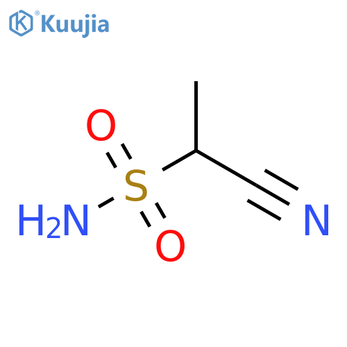 1-Cyanoethane-1-sulfonamide structure