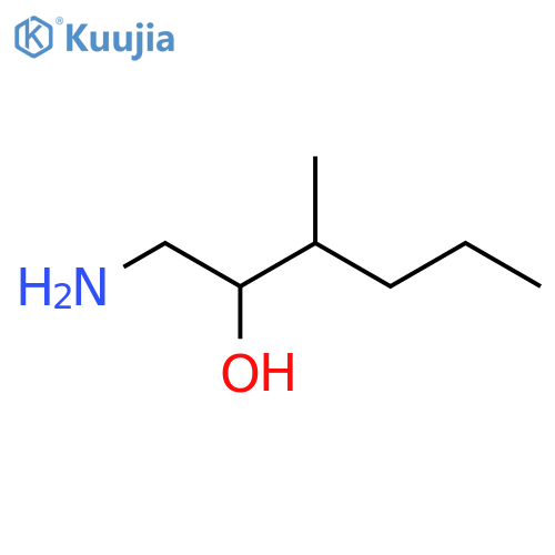 1-amino-3-methylhexan-2-ol structure