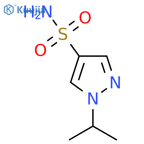 1-(propan-2-yl)-1H-pyrazole-4-sulfonamide structure