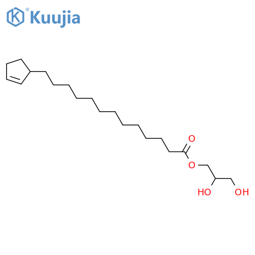 13-(2-Cyclopentenyl)tridecanoic acid; (R)-form, 2,3-Dihydroxypropyl ester structure
