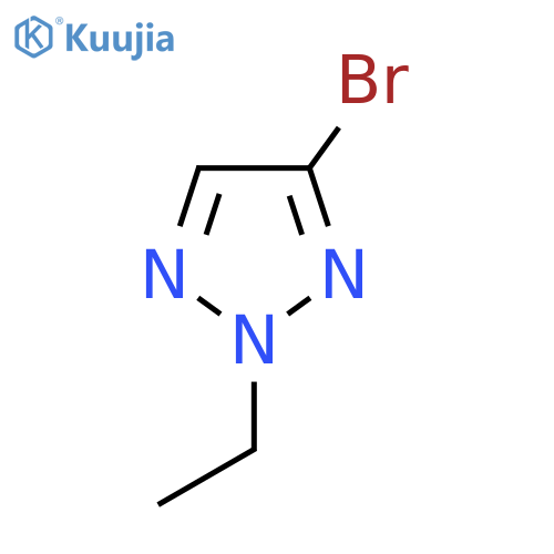 4-Bromo-2-ethyl-2H-1,2,3-triazole structure