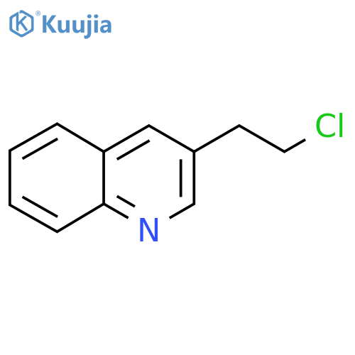 3-(2-Chloroethyl)quinoline structure