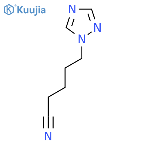5-(1h-1,2,4-Triazol-1-yl)pentanenitrile structure