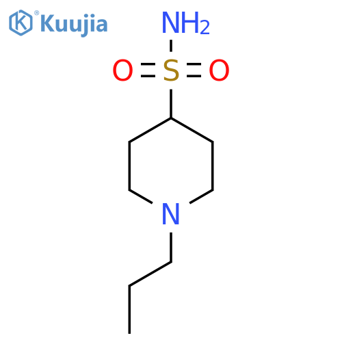 1-Propylpiperidine-4-sulfonamide structure