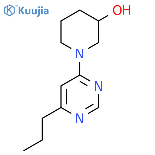 1-(6-Propylpyrimidin-4-yl)piperidin-3-ol structure