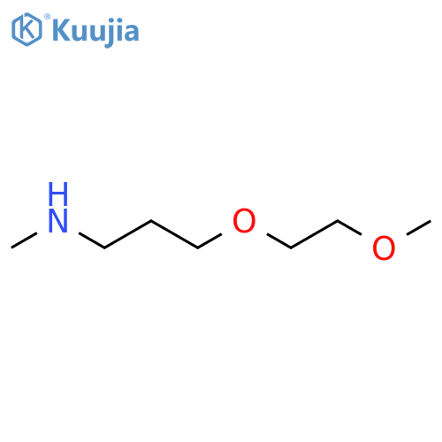 1-Propanamine, 3-(2-methoxyethoxy)-N-methyl- structure