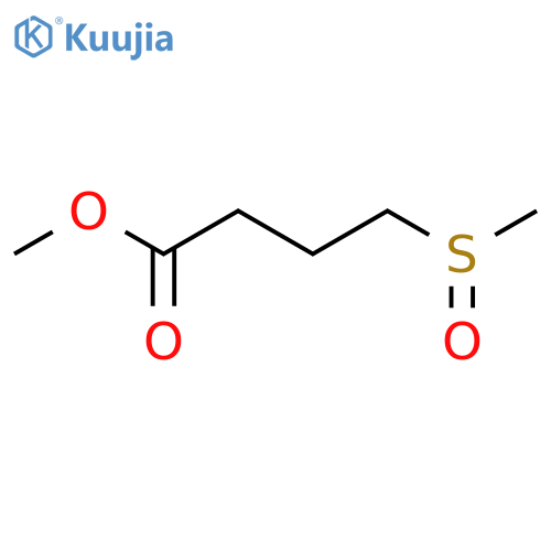 Methyl 4-methanesulfinylbutanoate structure