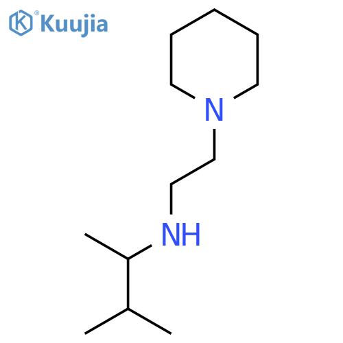(3-Methylbutan-2-yl)[2-(piperidin-1-yl)ethyl]amine structure