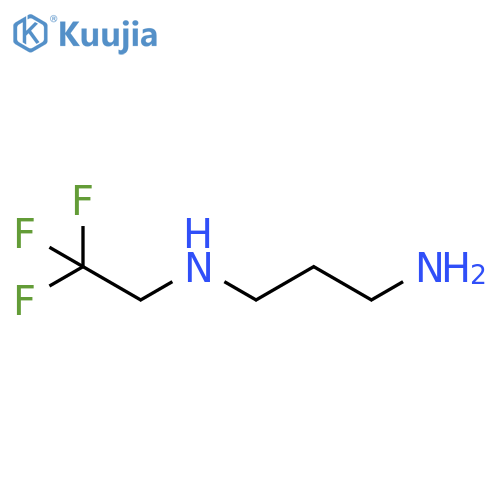 N1-(2,2,2-trifluoroethyl)propane-1,3-diamine structure