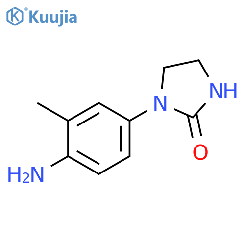 1-(4-amino-3-methylphenyl)imidazolidin-2-one structure