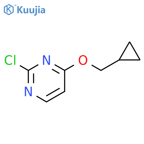 2-chloro-4-(cyclopropylmethoxy)pyrimidine structure