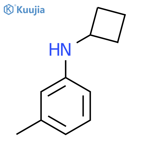 N-cyclobutyl-3-methylaniline structure