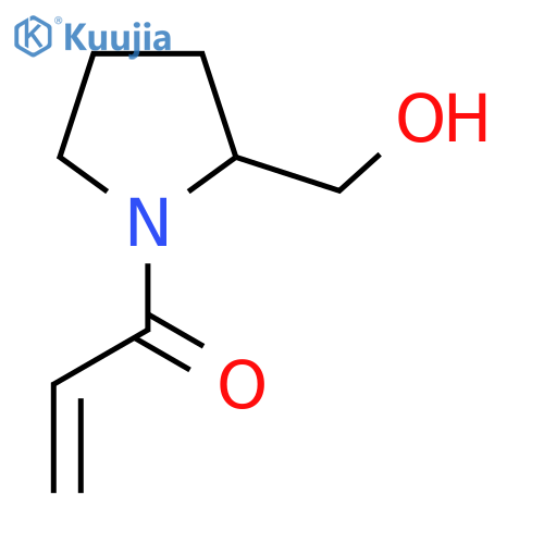1-Acryloylpyrrolidine-2-methanol structure