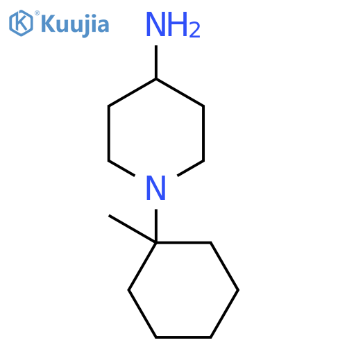 1-(1-Methylcyclohexyl)piperidin-4-amine structure