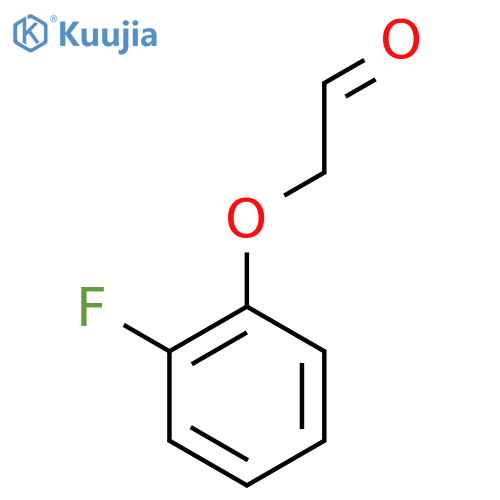 2-(2-Fluorophenoxy)acetaldehyde structure