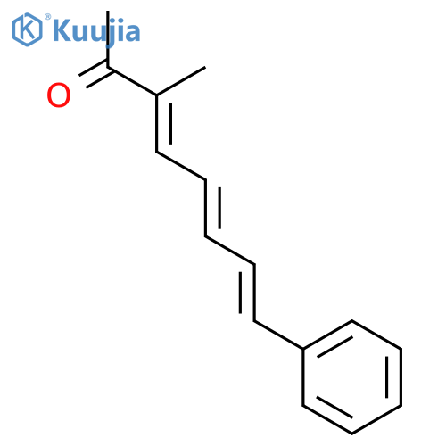 3,5,7-Octatrien-2-one,3-methyl-8-phenyl-, (3E,5E,7E)- structure