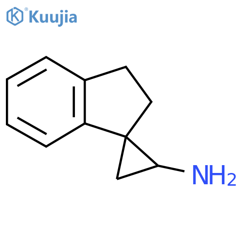 2',3'-dihydrospirocyclopropane-1,1'-indene-3-amine structure