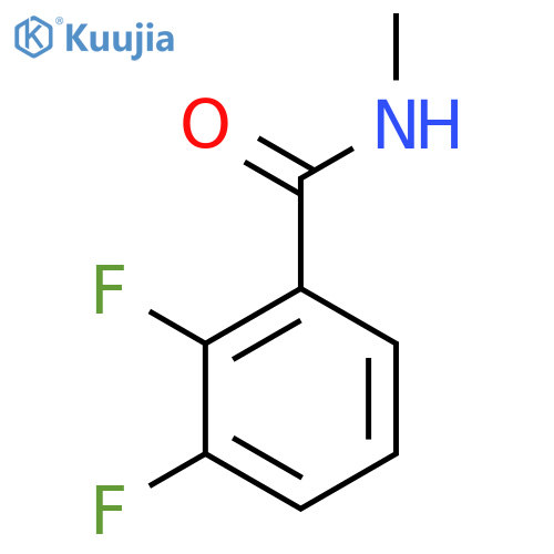 2,3-difluoro-N-methylbenzamide structure