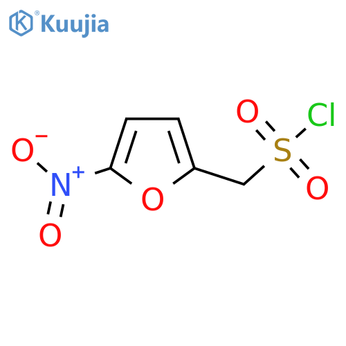 (5-nitrofuran-2-yl)methanesulfonyl chloride structure