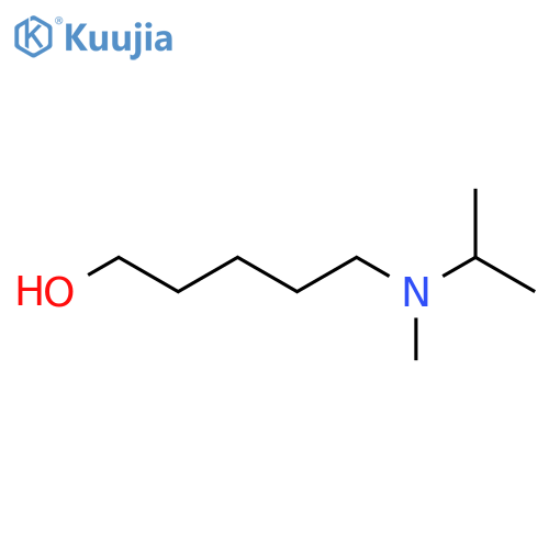 5-methyl(propan-2-yl)aminopentan-1-ol structure