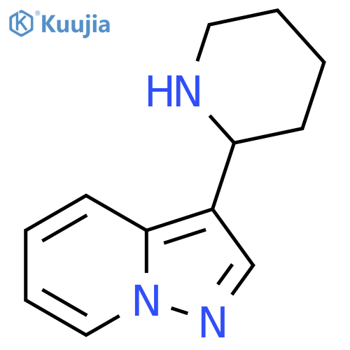 2-{pyrazolo1,5-apyridin-3-yl}piperidine structure