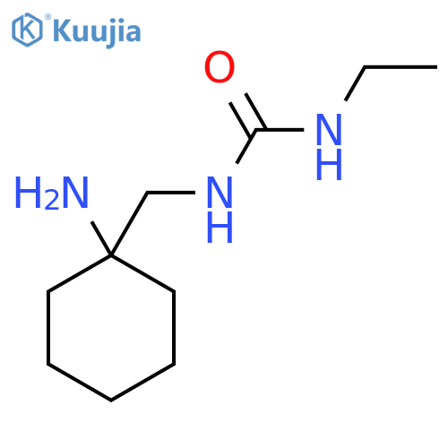 1-(1-aminocyclohexyl)methyl-3-ethylurea structure