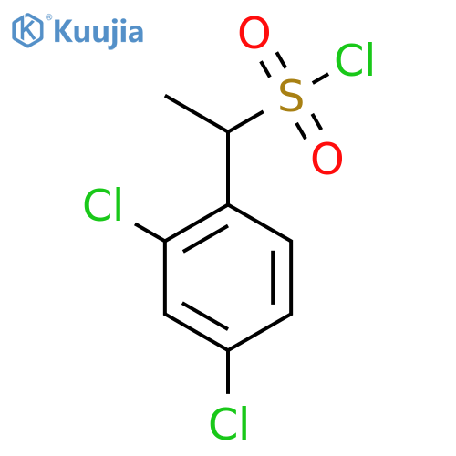1-(2,4-Dichlorophenyl)ethanesulfonyl chloride structure