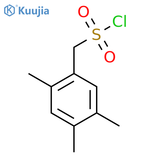 (2,4,5-Trimethylphenyl)methanesulfonyl chloride structure