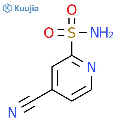 4-cyanopyridine-2-sulfonamide structure