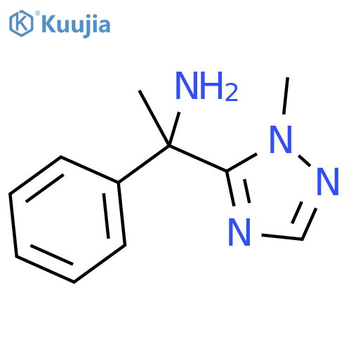 1-(1-Methyl-1h-1,2,4-triazol-5-yl)-1-phenylethan-1-amine structure