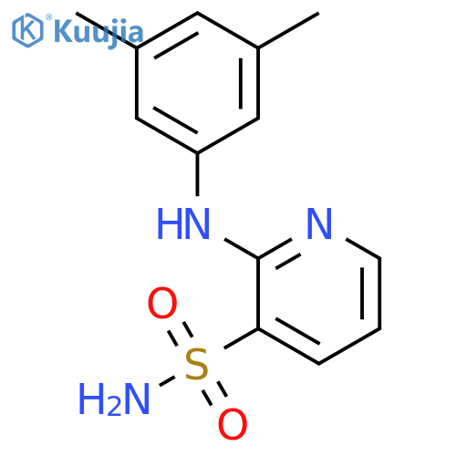 2-[(3,5-Dimethylphenyl)amino]pyridine-3-sulfonamide structure