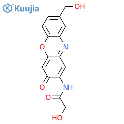 2-Amino-8-(hydroxymethyl)-3H-phenoxazin-3-one; N-(Hydroxyacetyl) structure