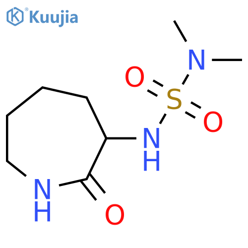 3-(dimethylsulfamoyl)aminoazepan-2-one structure
