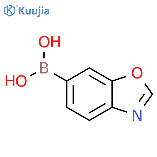 (1,3-benzoxazol-6-yl)boronic acid structure