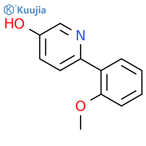 6-(2-Methoxyphenyl)pyridin-3-ol structure