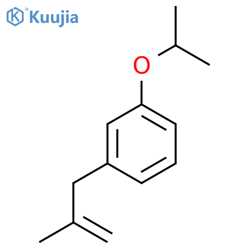 1-(2-methylprop-2-enyl)-3-propan-2-yloxybenzene structure